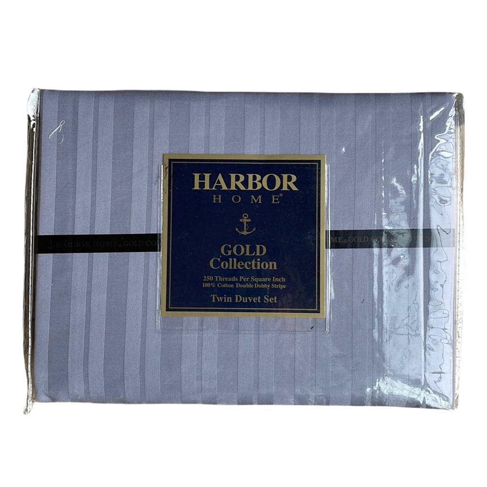Harbor Home Duvet Twin Gold Collection 250 Thread Count